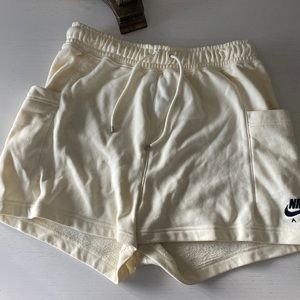 Yellow Nike shorts
